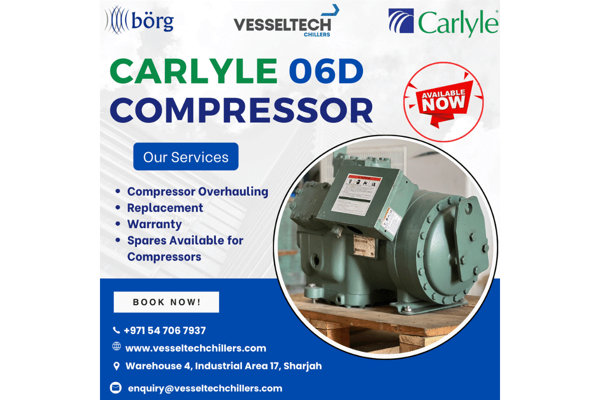 Carlyle Compressor Spare Parts I Vesseltech